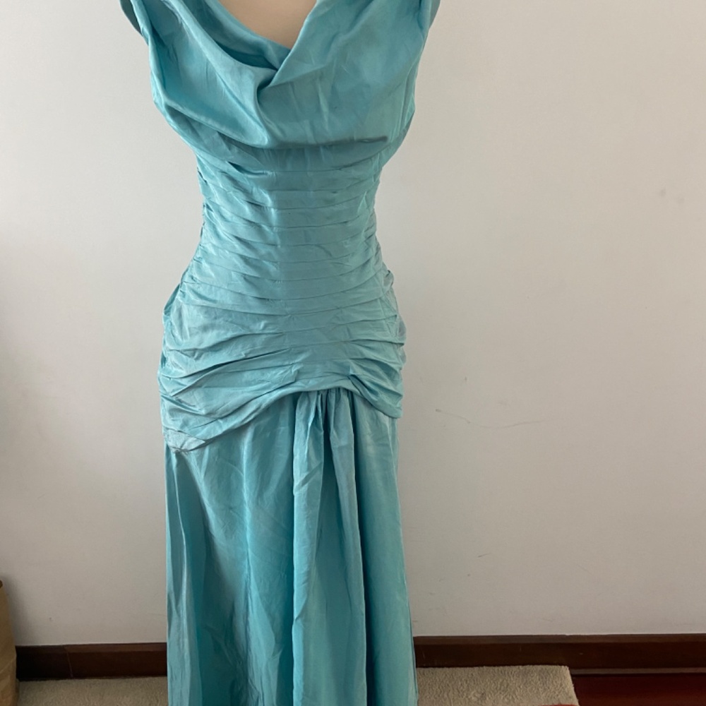 TADASHI maxi ball dress size 2 EUC - Picture 3 of 16